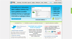 Desktop Screenshot of lv.vizzualforms.com